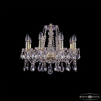 Хрустальная подвесная люстра Bohemia IVELE Crystal 1413/8/165/G