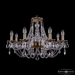 Хрустальная подвесная люстра Bohemia IVELE Crystal 1606/8/240/FP