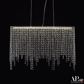 Хрустальная подвесная светодиодная люстра APL LED Sicilia SH06.50.B.Ni.4000