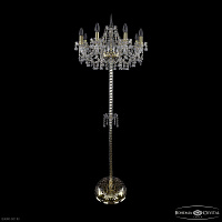 Торшер с хрусталем Bohemia IVELE Crystal 1410T2/8/195-160 G V0300