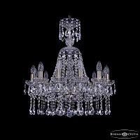 Большая хрустальная люстра Bohemia IVELE Crystal 1413/12/200/XL-66 Pa