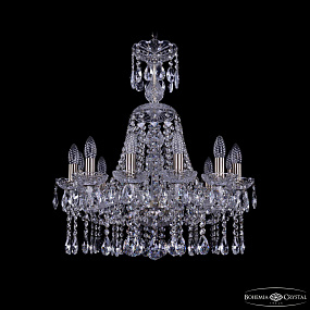 Большая хрустальная люстра Bohemia IVELE Crystal 1413/12/200/XL-66 Pa