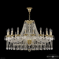 Большая хрустальная люстра Bohemia IVELE Crystal 16213/20/400 G