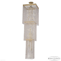 Каскадная хрустальная люстра Bohemia IVELE Crystal 83302/40IV-150 G