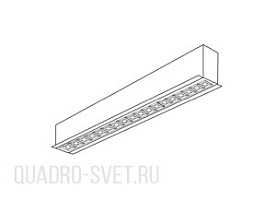 Встраиваемый светодиодный светильник 0,49м 18Вт 34° Donolux Eye DL18502M131B18.34.494B