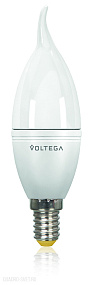 Лампа светодиодная Свеча на ветру Voltega Е14 2800К 5.5W VG2-CW2E14warm5W