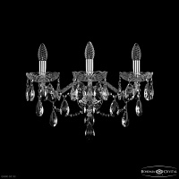 Бра хрустальное Bohemia IVELE Crystal 1415B/3/200/XL Ni