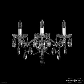 Бра хрустальное Bohemia IVELE Crystal 1415B/3/200/XL Ni