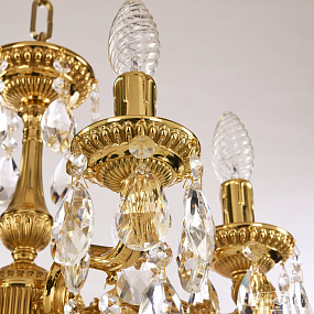 Подвесная хрустальная люстра Bohemia Ivele Crystal 75102/6/125 B G