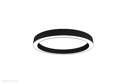 Накладной светодиодный светильник 72Вт 4000К Donolux Aura DL800C72NW Black