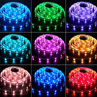 Светодиодная лента LIGHTSTAR 12V 14.4W/m RGB 400050