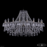 Большая хрустальная люстра Bohemia IVELE Crystal 1403/20/400 Pa