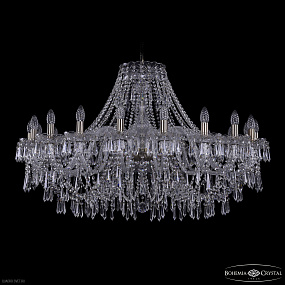 Большая хрустальная люстра Bohemia IVELE Crystal 1403/20/400 Pa