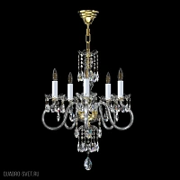 Подвесная хрустальная люстра ArtGlass MIRACLE 07-CH