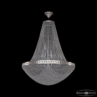 Хрустальная подвесная люстра Bohemia IVELE Crystal 19321/H2/80IV Ni