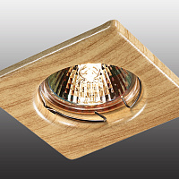 Встраиваемый точечный светильник NOVOTECH WOOD 369716