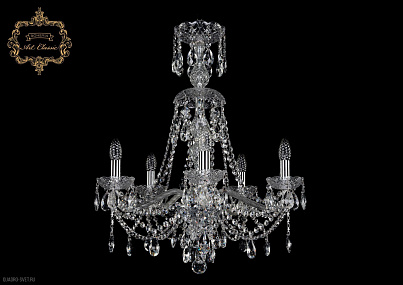 Хрустальная подвесная люстра Bohemia Art Classic 11.21.5.200.XL-70.Cr.Sp