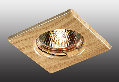 Встраиваемый точечный светильник NOVOTECH WOOD 369716
