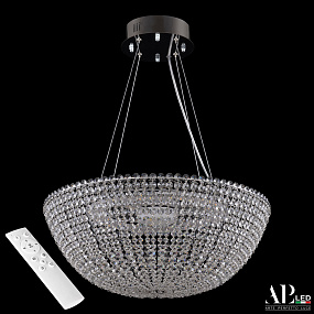 Хрустальная подвесная светодиодная люстра APL LED Sicilia SH501.0.50.A.LED -DIM.Ni