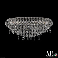 Хрустальная потолочная светодиодная люстра APL LED Rimini S505.0.52.B.4000