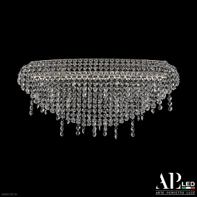 Хрустальная потолочная светодиодная люстра APL LED Rimini S505.0.52.B.4000