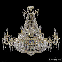 Большая хрустальная люстра Bohemia IVELE Crystal 2127H201/10/106IV/Y1 GW