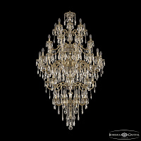 Большая хрустальная люстра Bohemia Ivele Crystal Verona 72101/8+8+16+8+8/360/5d B GB
