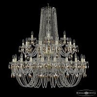Большая хрустальная люстра Bohemia IVELE Crystal 1402/20+10+5/400/2d G K721