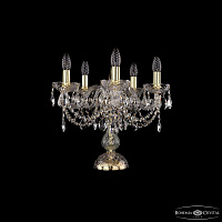 Хрустальная настольная лампа Bohemia IVELE Crystal 1406L/5/141-39/G