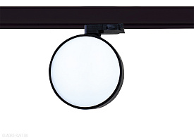 Трековый светодиодный светильник для трехфазной шины Donolux Moon DL18791R12W1B Track