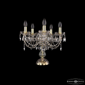 Хрустальная настольная лампа Bohemia IVELE Crystal 1406L/5/141-39/G