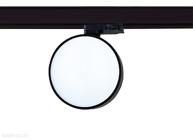 Трековый светодиодный светильник для трехфазной шины Donolux Moon DL18791R12W1B Track