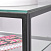 Консольный столик с полкой в прихожую AllConsoles  1041-CB clear