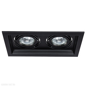 Встраиваемый светильник Arte Lamp CANIS A6661PL-2BK