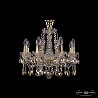Хрустальная подвесная люстра Bohemia IVELE Crystal 1413/8/165/G/K701