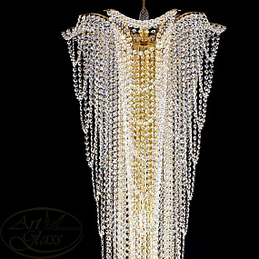 Люстра большая ARTGLASS MELANIE DIA 550x1500 CE