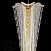 Люстра большая ARTGLASS MELANIE DIA 550x1500 CE