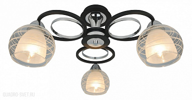 Люстра потолочная Arte Lamp Ginevra A1604PL-3BK