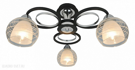 Люстра потолочная Arte Lamp Ginevra A1604PL-3BK