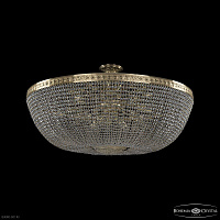 Большая хрустальная люстра Bohemia IVELE Crystal 19051/100IV G