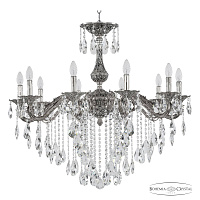 Подвесная хрустальная люстра Bohemia Ivele Crystal Florence 71102/10/300 B NB