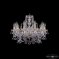 Хрустальная подвесная люстра Bohemia IVELE Crystal 1411/10/195/G/Balls