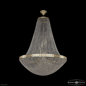 Большая хрустальная люстра Bohemia IVELE Crystal 19321/H2/90IV G
