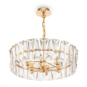 Подвесная хрустальная люстра Maytoni Puntes MOD043PL-06G