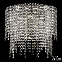 Бра хрустальное светодиодное APL LED Sicilia SH500.B4.35-32.B.Ni.4000