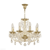 Хрустальная подвесная люстра Bohemia IVELE Crystal 1605/8/141 G