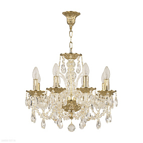 Хрустальная подвесная люстра Bohemia IVELE Crystal 1605/8/141 G