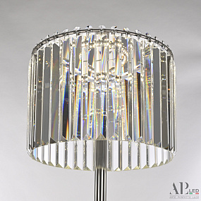 Хрустальный светодиодный торшер APL LED Sicilia SH500.T5.30-150.A.Ni.4000