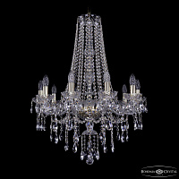 Хрустальная подвесная люстра Bohemia IVELE Crystal 1415/10/220/h-85 G