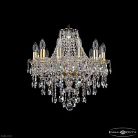 Хрустальная подвесная люстра Bohemia IVELE Crystal 1415/12/165 G